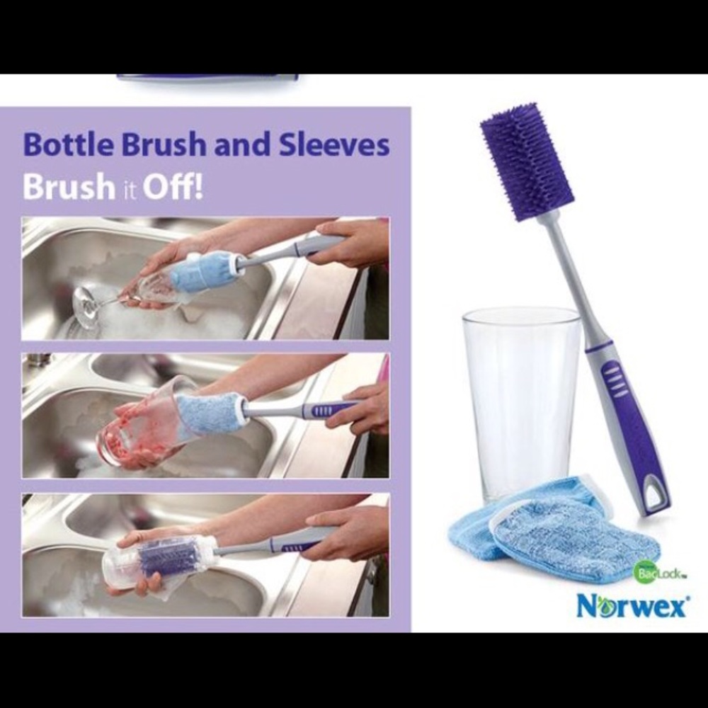 Norwex bottle brush set